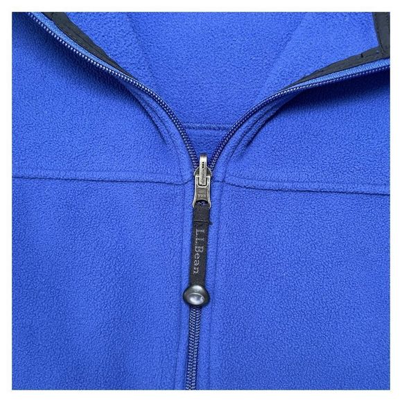 Vintage L.L.Bean Fleece Jacket Men's M - Picture 5 of 6